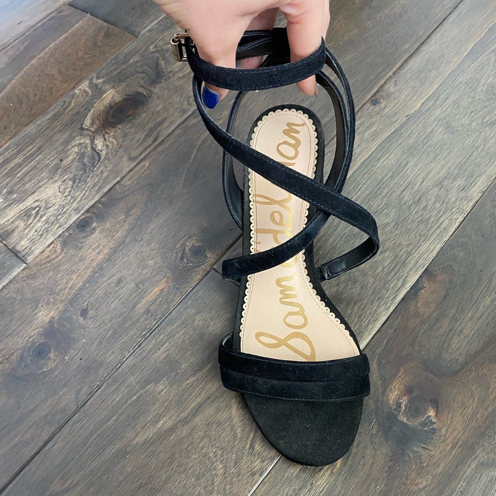 Sam Edelman Sammy Strappy Sandal Block Heels - Picture 2 of 5